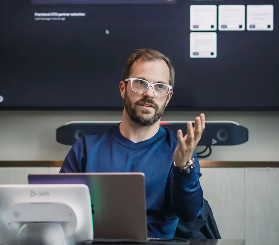 Rational Partners in a meeting